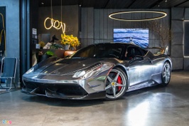 Chi tiết Ferrari 458 Italia độ Misha Design tại TP.HCM
