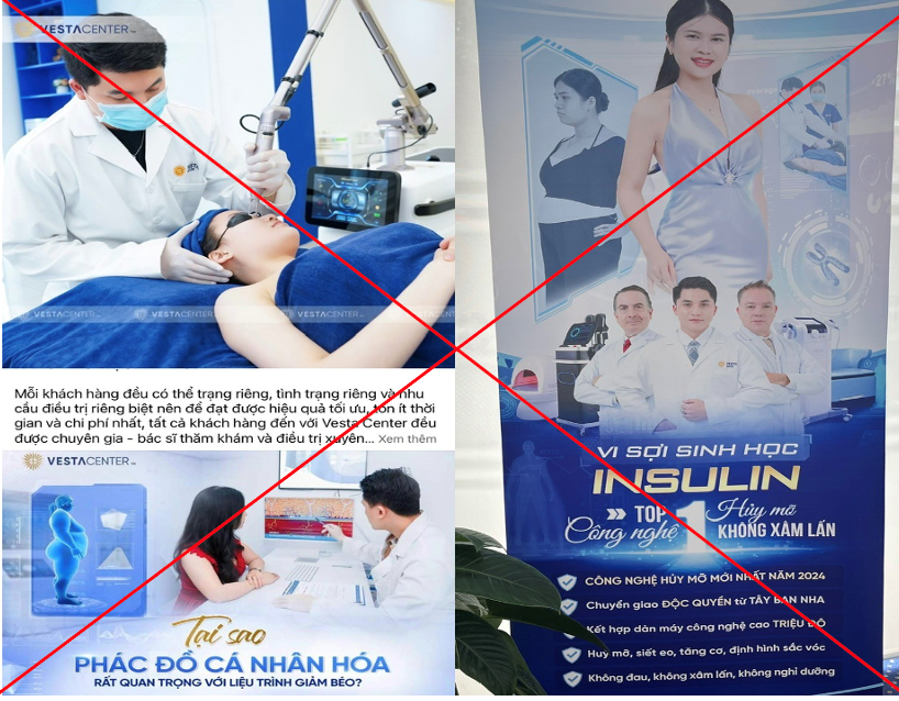 Xử lý phòng khám quảng cáo cấy vi sợi sinh học Insulin ở TP.HCM